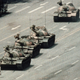 The unidentified man who famously stood in front of tanks in Tiananmen Square in the Beijing protests in 1989.